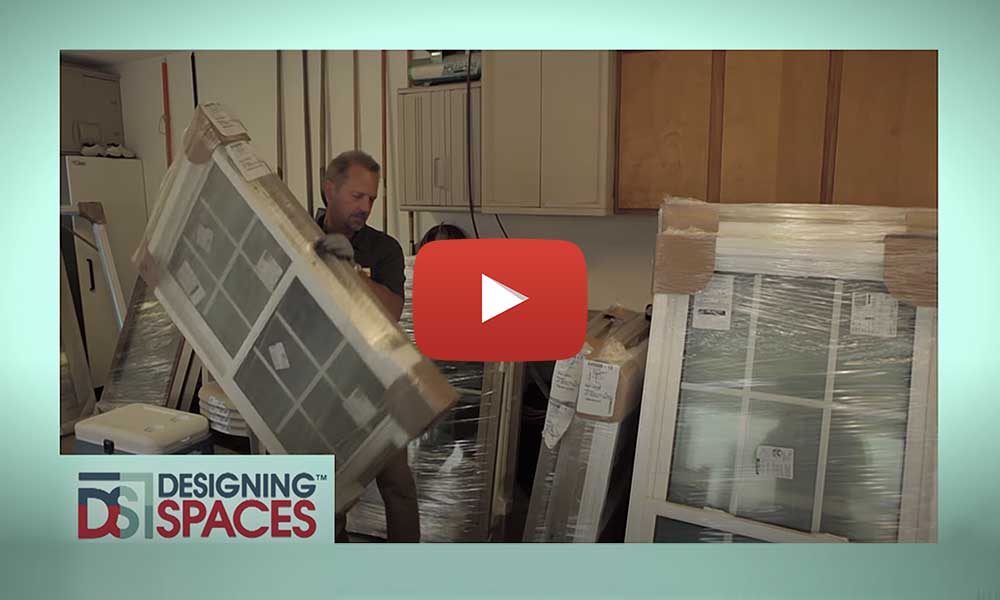 Video capture of Radiant Windows on Designing Spaces TV show